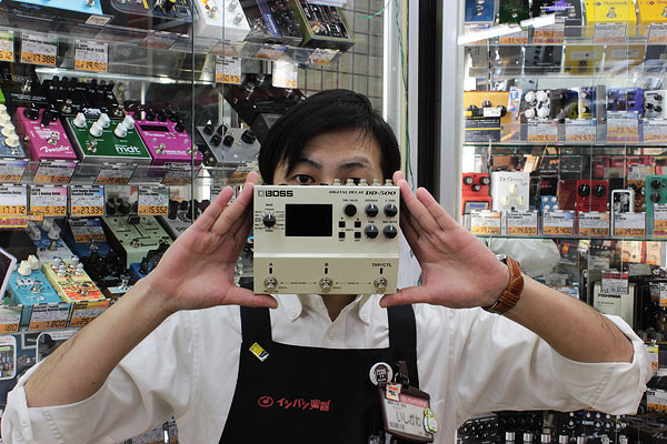 スタッフのおススメアイテムをご紹介♪?BOSS / DD-500 Digital Delay