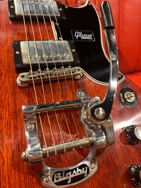 本日入荷のNew Gibson Guitar『1961 SG Standard w/Bigsby B5 Grover