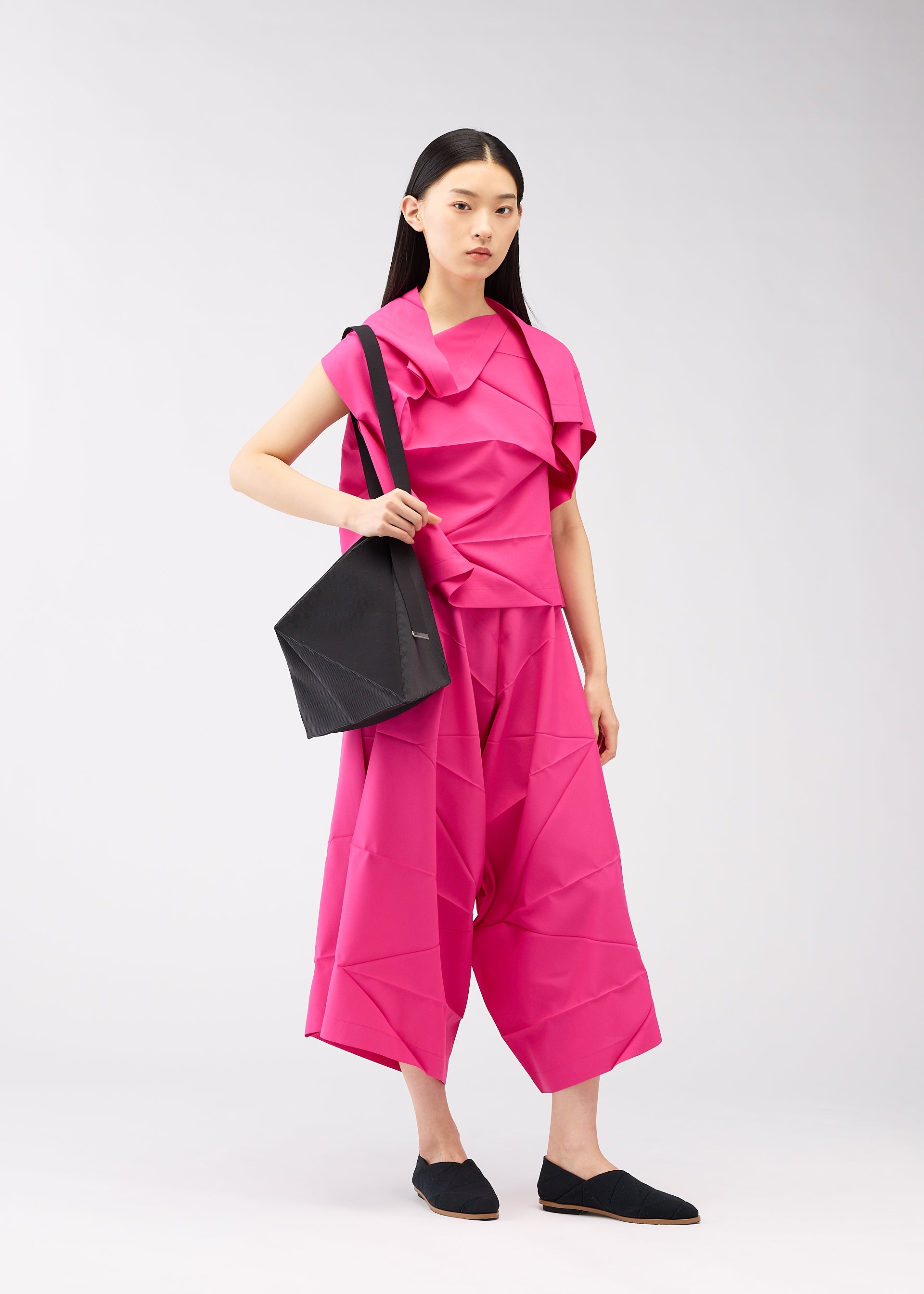 値下げ issey miyake1325.ひらひらサニエルパンツ 値下げ issey