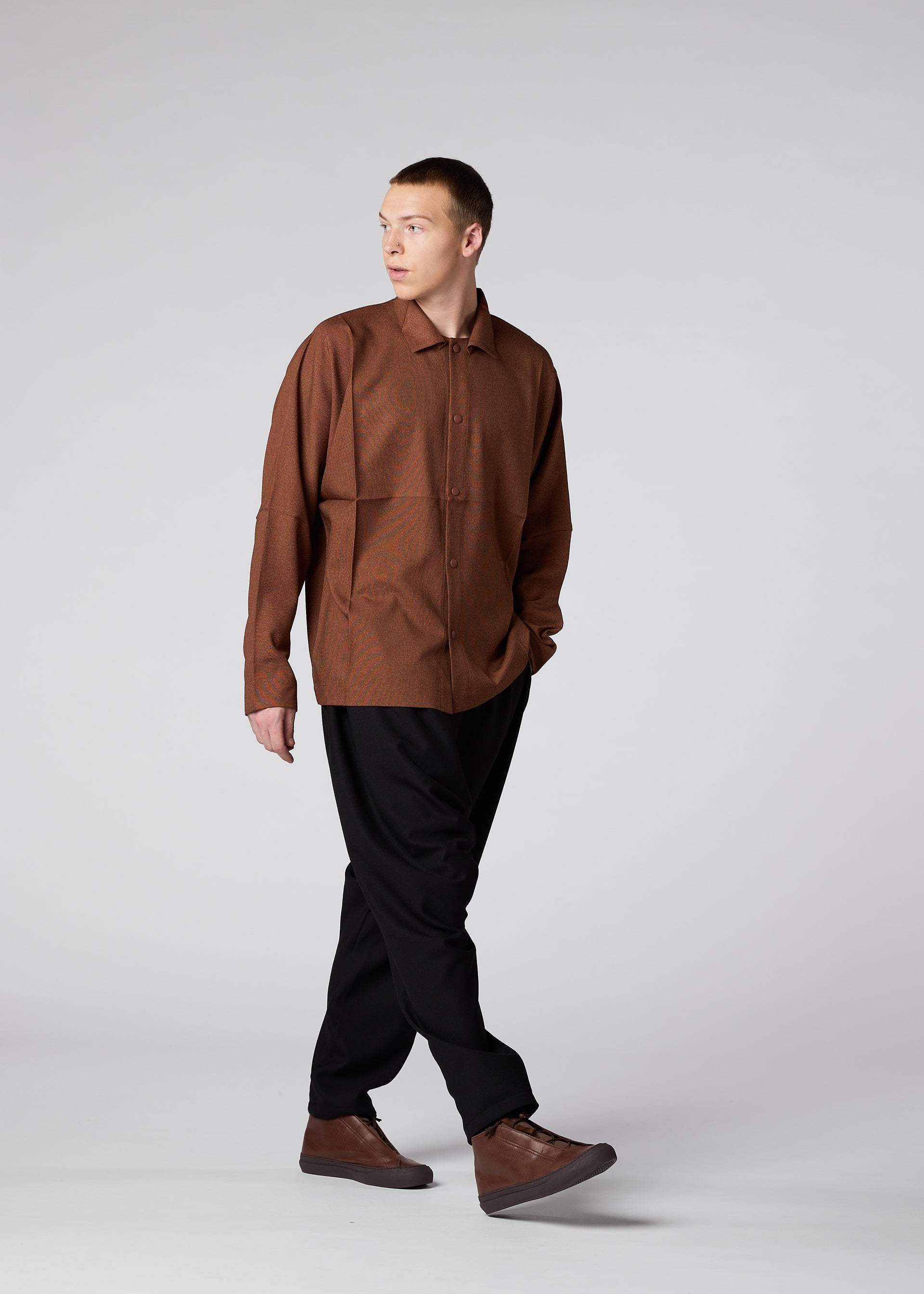 WOOL LIKE COMPACT SHIRT – isseymiyake.com