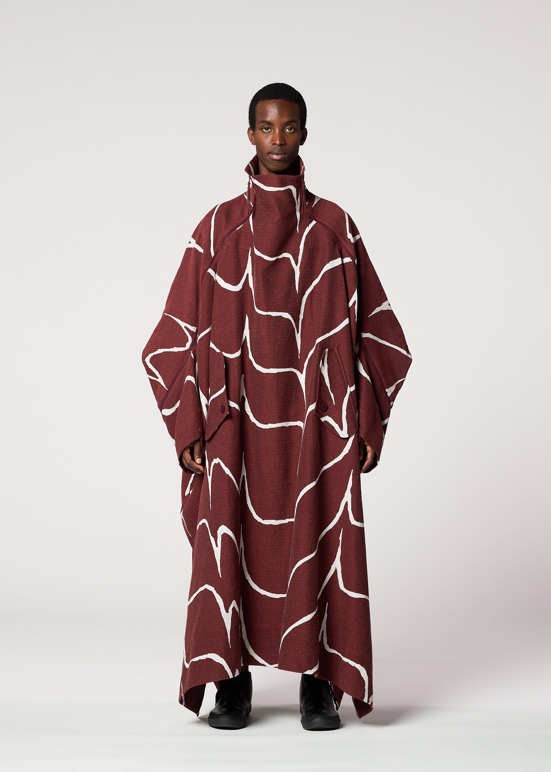 プリーツプリーツme マスタード ロングコート ISSEY MIYAKE イッセイ