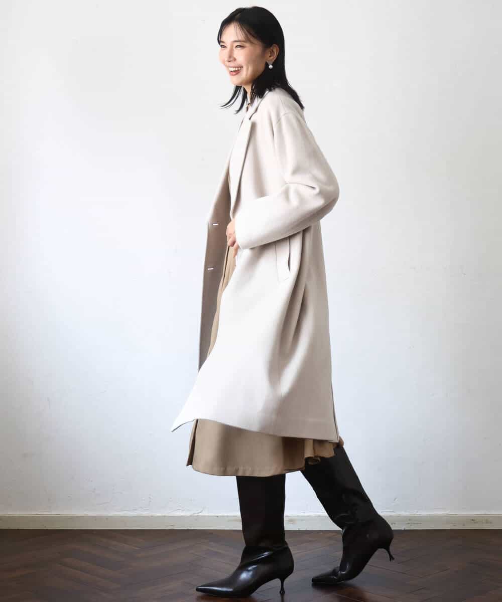 ウエストタックデザインワンピース/洗える(ワンピース) | MK MICHEL