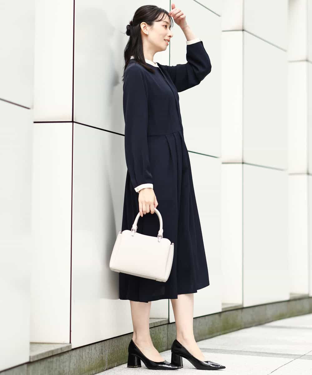 配色デザインワンピース/洗える(ワンピース) | MK MICHEL KLEIN(MK