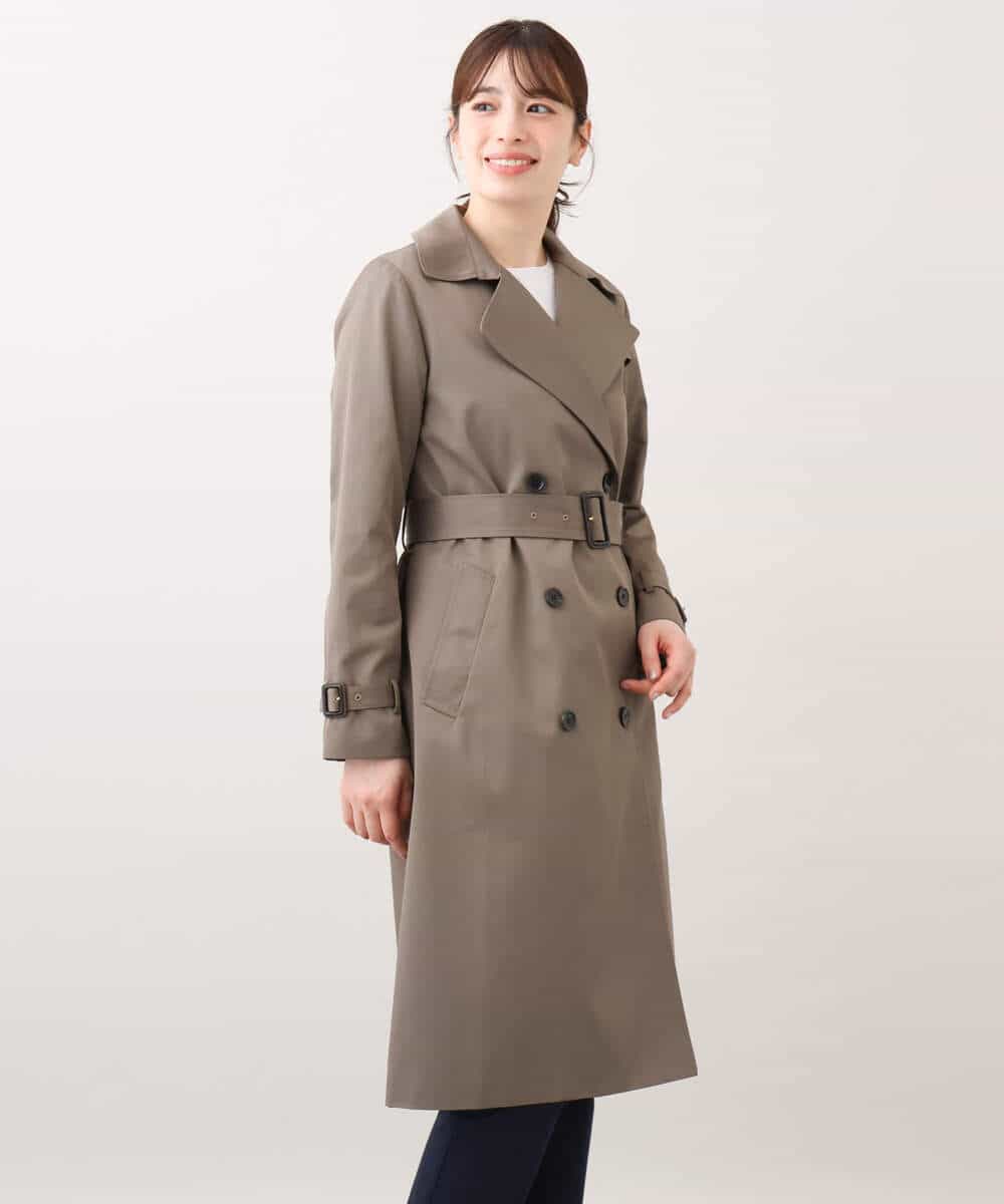 ベーシックツイルトレンチコート/洗える/WEB限定サイズあり(トレンチ