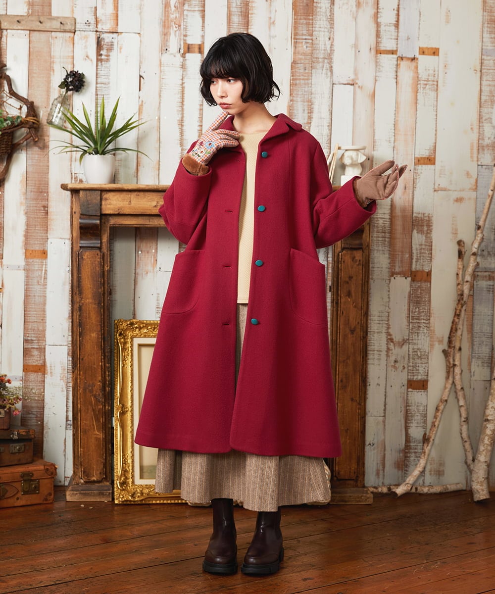 ウールモッサロングコート(その他のコート・ブルゾン) | Jocomomola