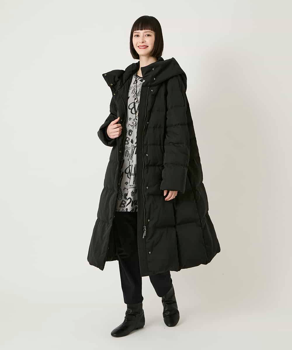 札幌東北・オンライン限定】ロング丈フーディーダウンコート(ダウン