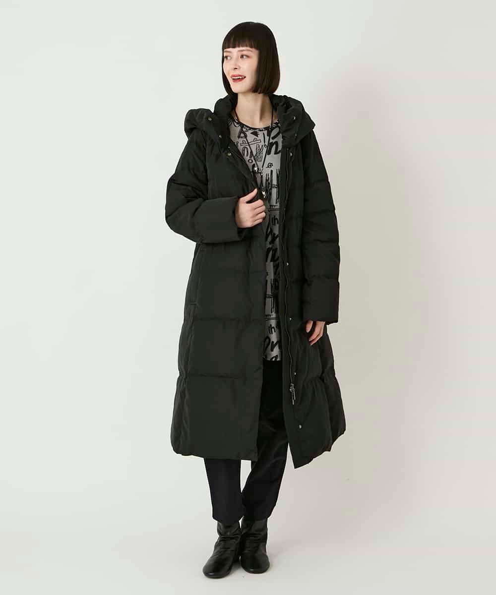 大きいサイズ/札幌東北・オンライン限定】ロング丈フーディーダウン