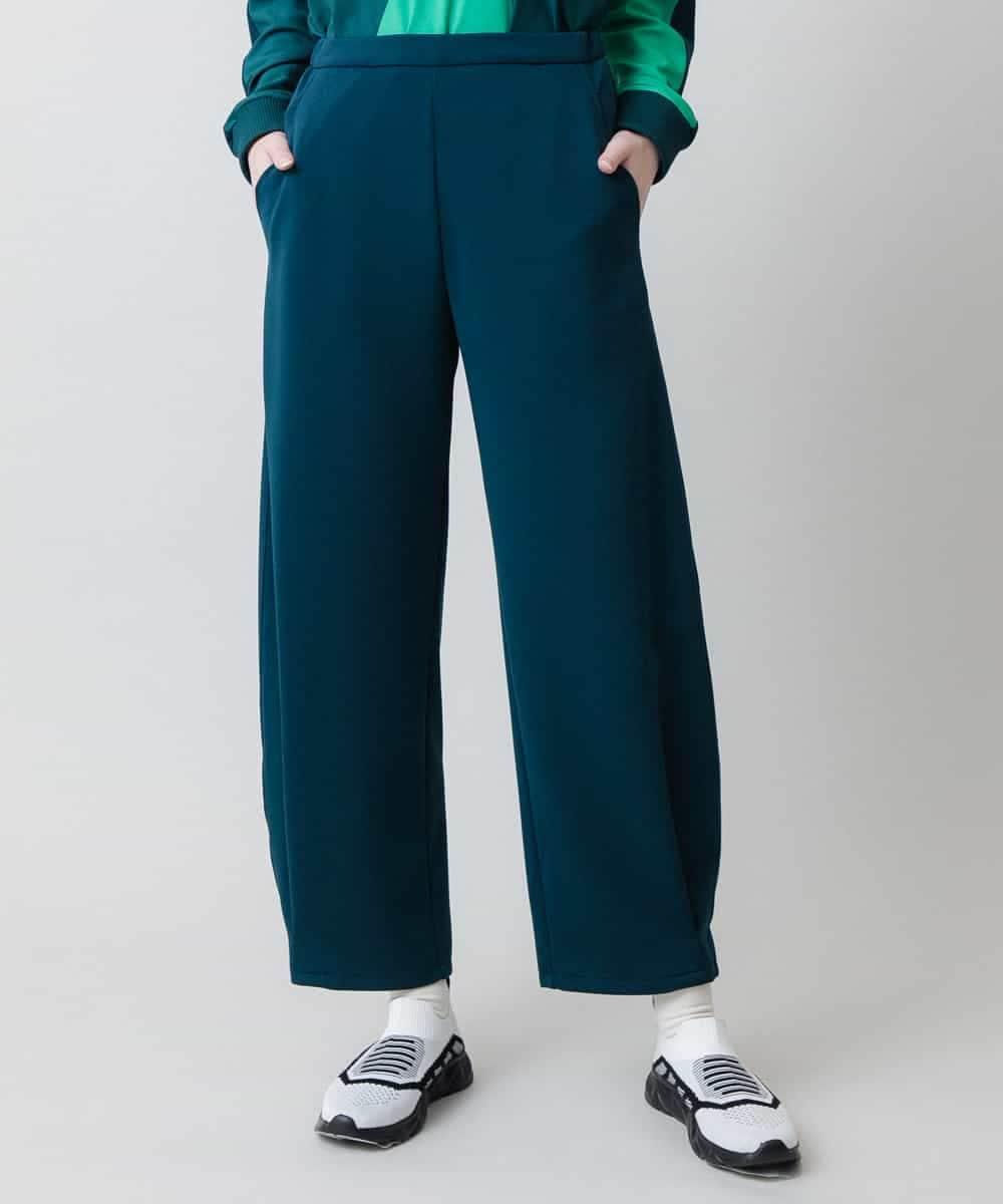 裾タックダンボールニットパンツ /洗える(フルレングスパンツ) | TRUNK