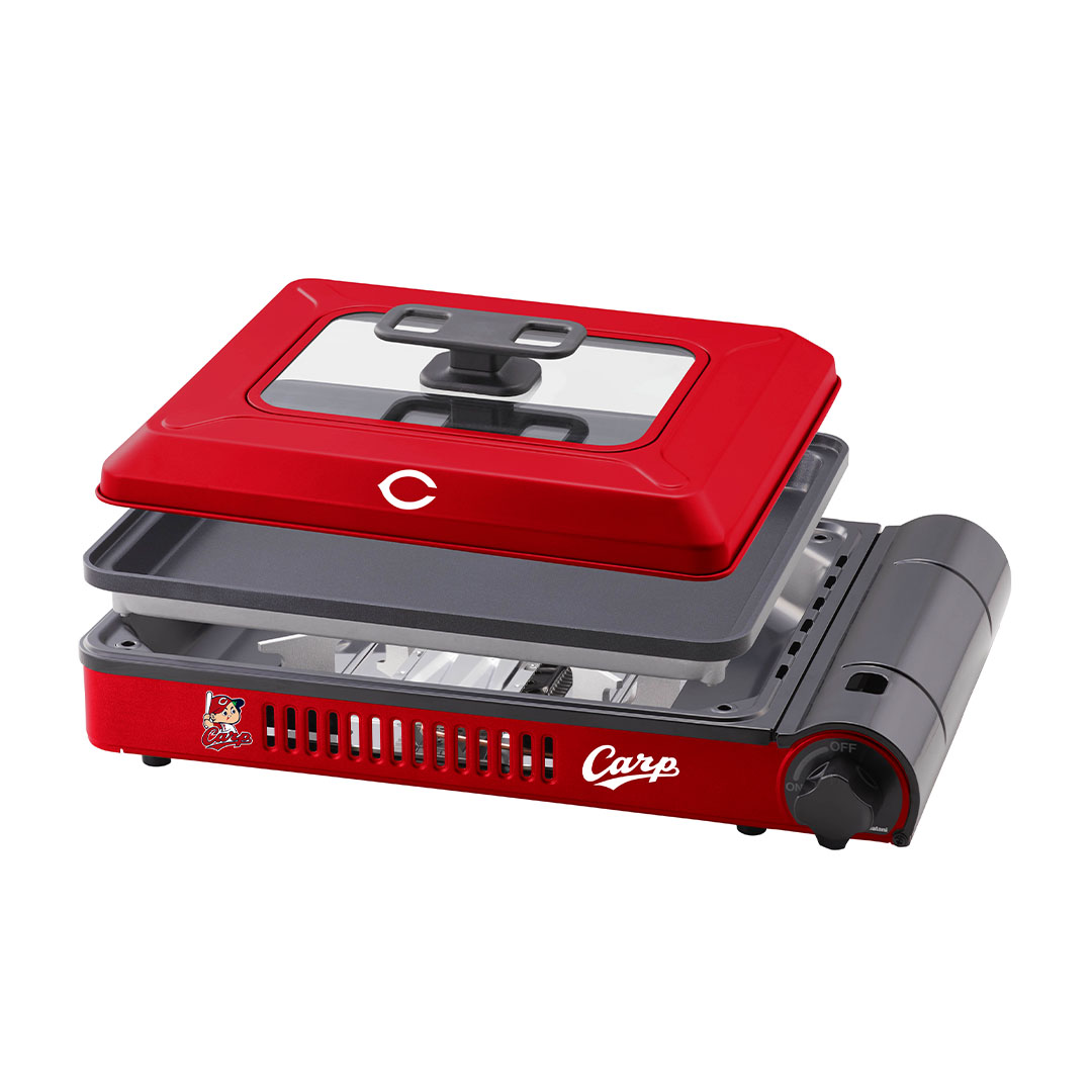 イワタニ カセットガスホットプレート 焼き上手さんCarp CB-GHP-B-CARP