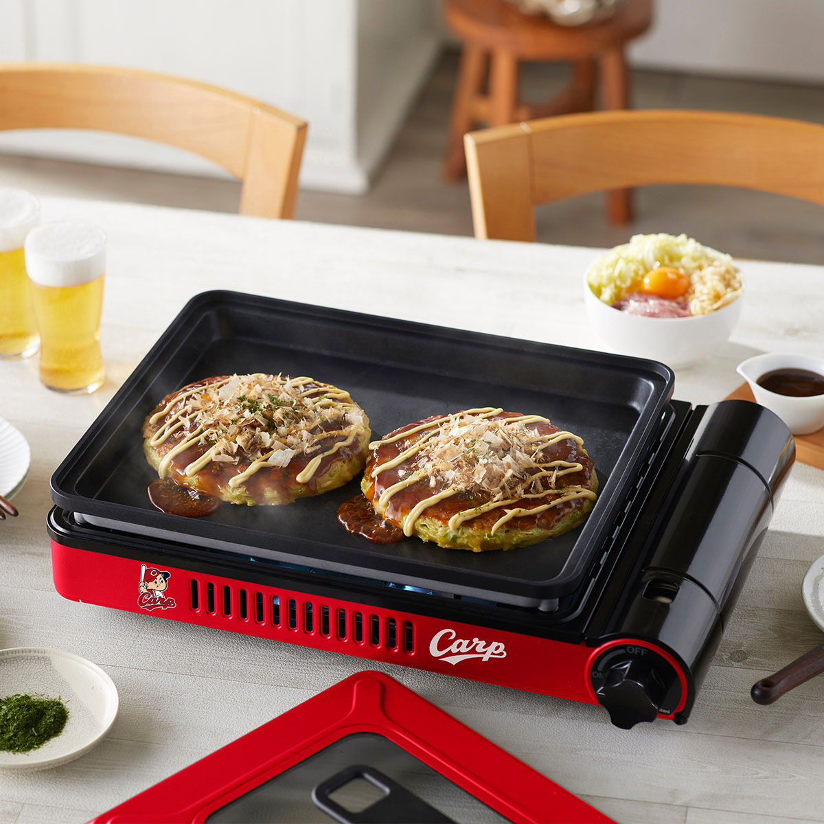 イワタニ カセットガスホットプレート 焼き上手さんCarp CB-GHP-B-CARP