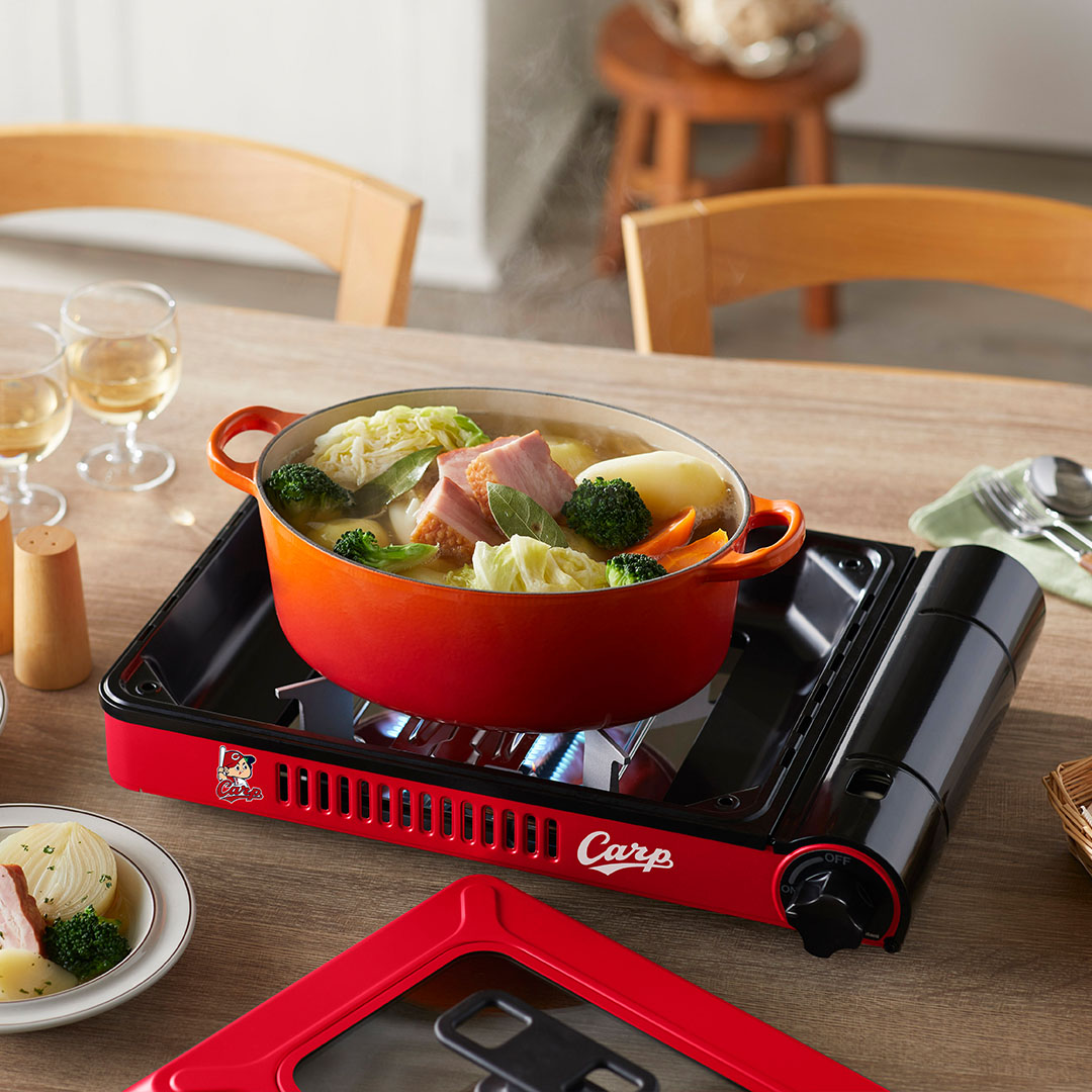 イワタニ カセットガスホットプレート 焼き上手さんCarp CB-GHP-B-CARP