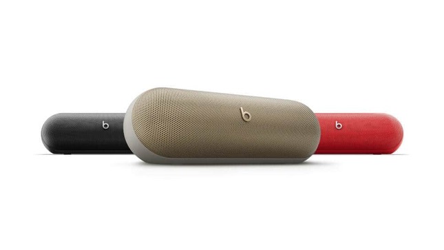 アップルのスピーカー「Beats Pill」 パワフルなサウンドを楽しめる: J