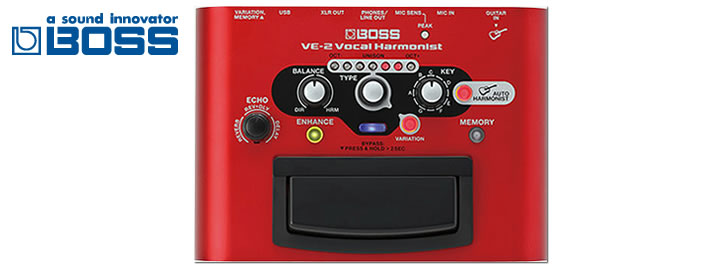G*d様 BOSS VE-2 Vocal Harmonist ボーカルエフェクタ BOSS - VE-2 | Vocal Harmonist