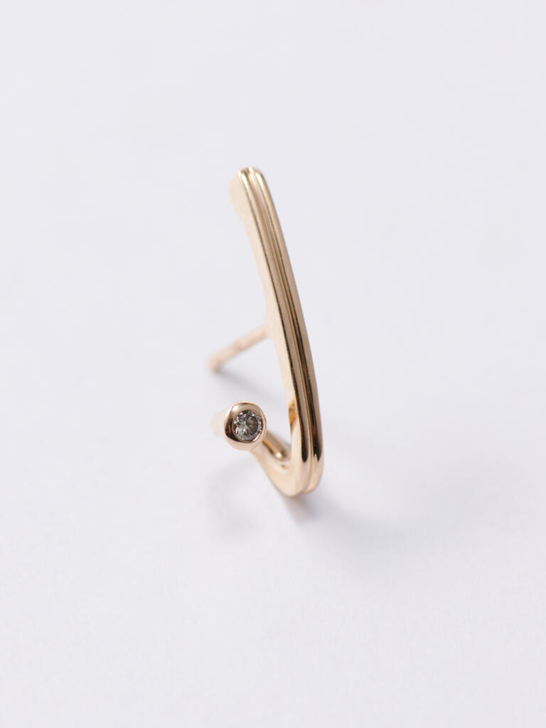 Drosera ダイヤモンド ピアス 右耳用（DS09KDER） | EARRINGS