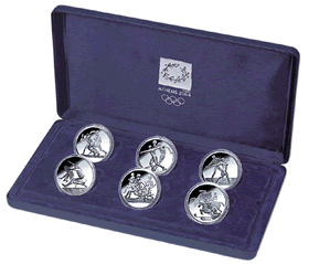 アテネオリンピック公式記念コイン｜アテネ2004｜JOC - 日本