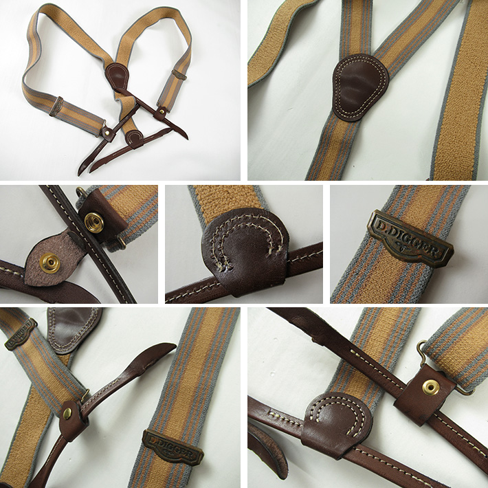 WAREHOUSE ウエアハウス サスペンダー Lot 6038 TURN OF CENTURY