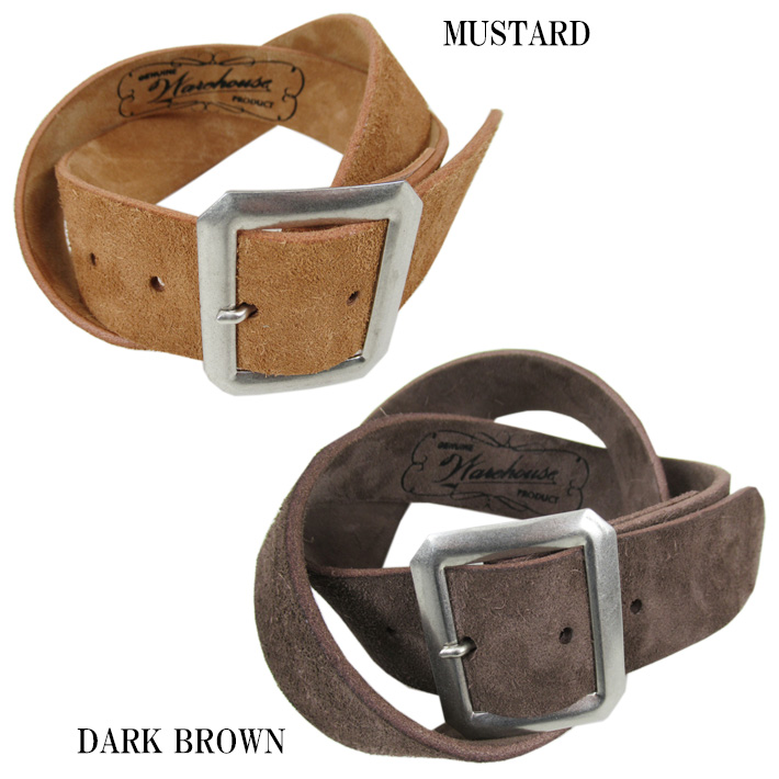 WAREHOUSE ウエアハウス スエード ギャリソンベルト SUEDE GARRISON
