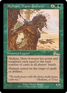 マローの魔術師ムルタニ/Multani, Maro-Sorcerer (ULG)《Foil