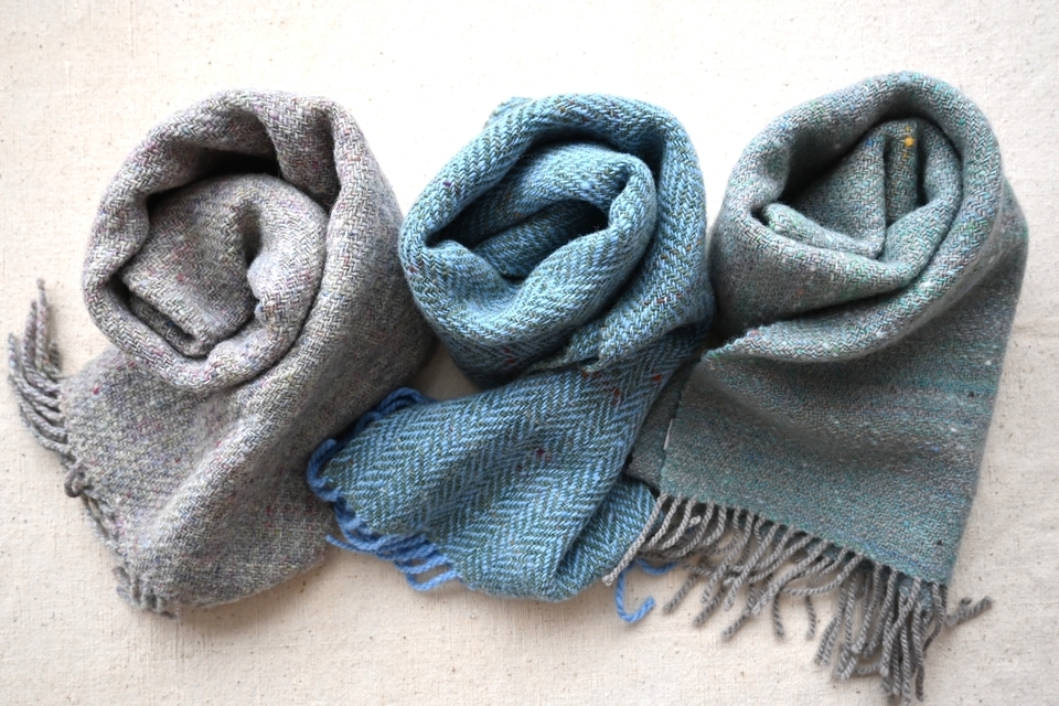 みちのくあかね会 冬色のマフラー - ウェブショップ - jokogumo - よこぐも