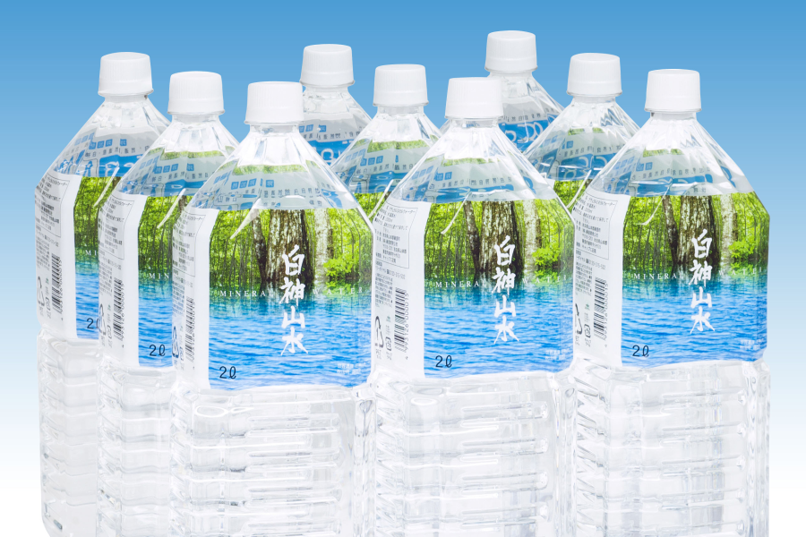 ナチュラルミネラルウォーター 白神山水 2000ml×9本: おらほの逸品館