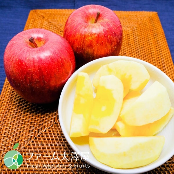 ファーム大澤屋 サンふじ 志賀高原産チャンピオンりんご 特秀 約3kg(6