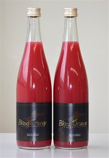 ②ブラッドオレンジジュース 2本入り（720ml×2本）JAえひめ南