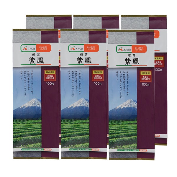 ☆クーポン使用で表示価格より20％OFF！☆ エーコープ 煎茶 紫鳳 100g