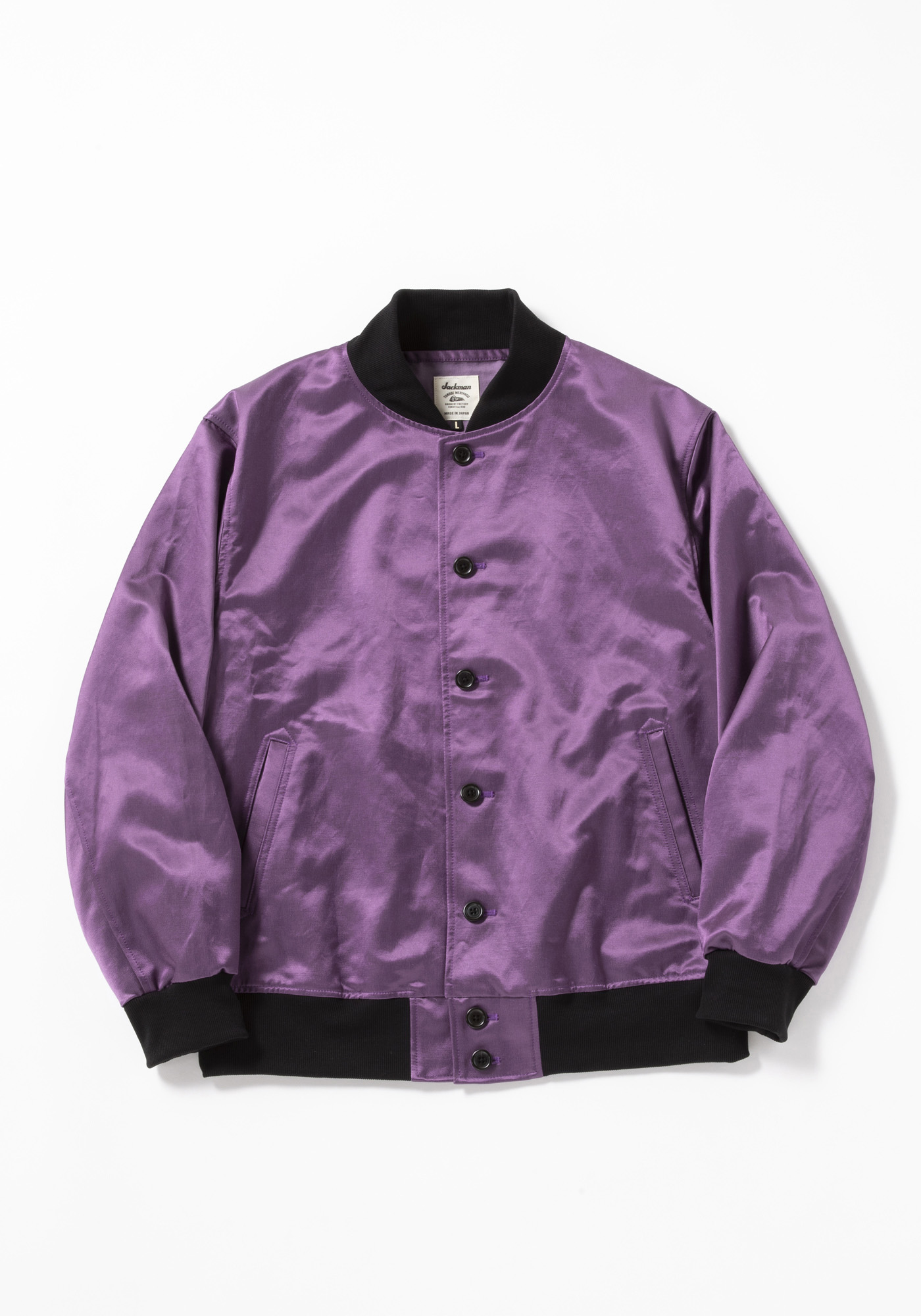Satin Award Jacket(S 55:Purple): ALL｜jackman日本公式サイト