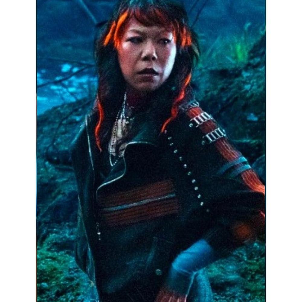 Ali Ahn Agatha All Along TV Show Alice Wu-Gulliver Jacket