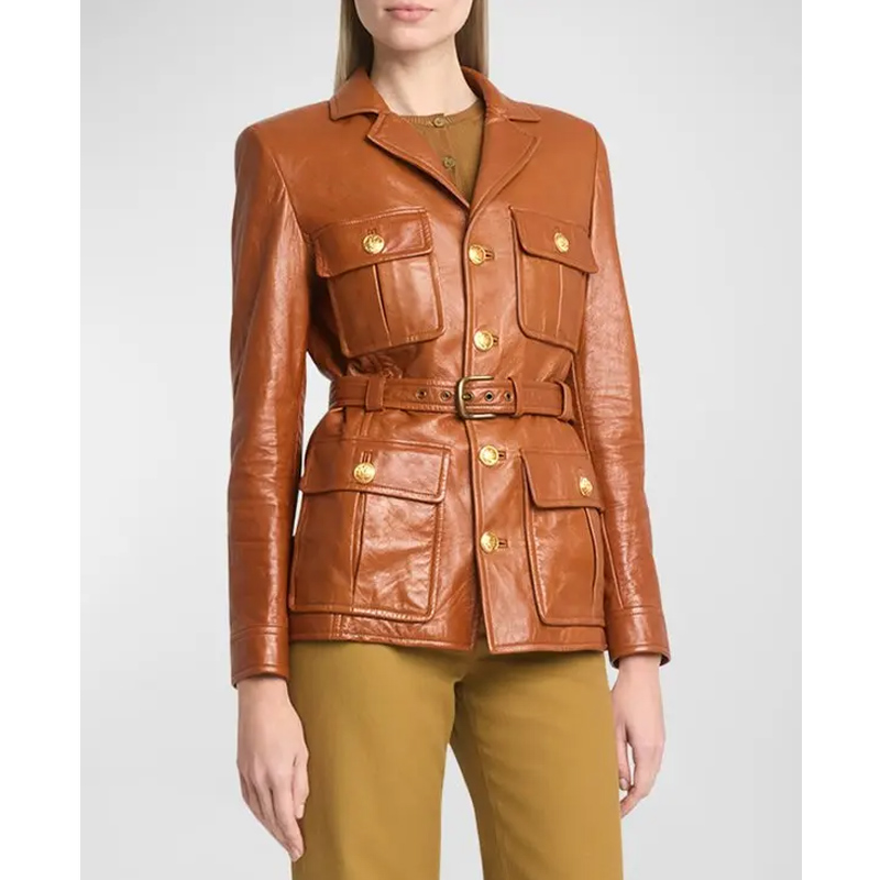 Kathryn St. Jean Jacket | Black Bag Cate Blanchett Leather Jacket