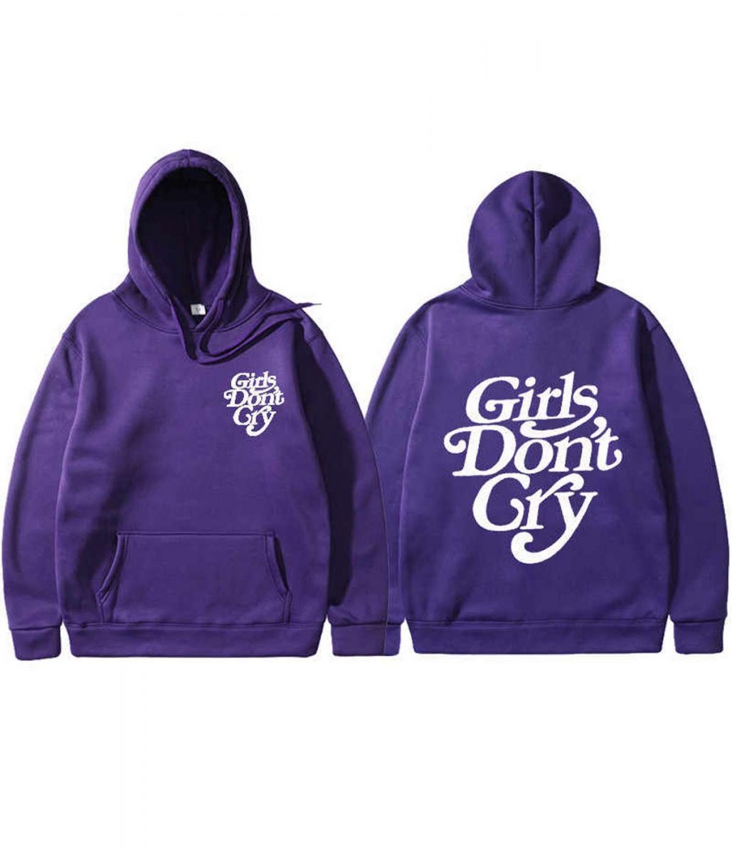 Fleece Pullover Girl Don't Cry Hoodie - Jackets Masters