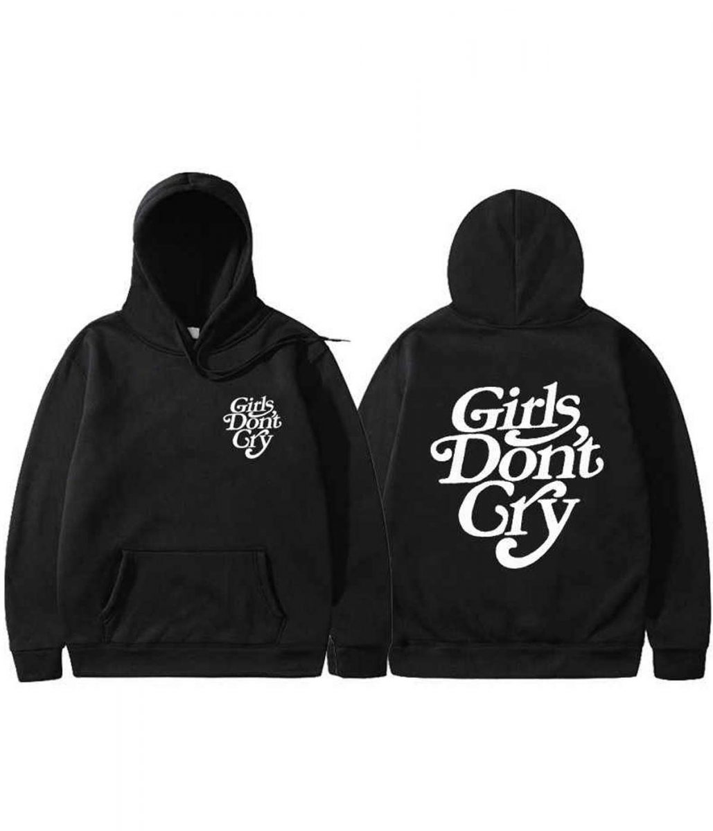 Fleece Pullover Girl Don't Cry Hoodie - Jackets Masters