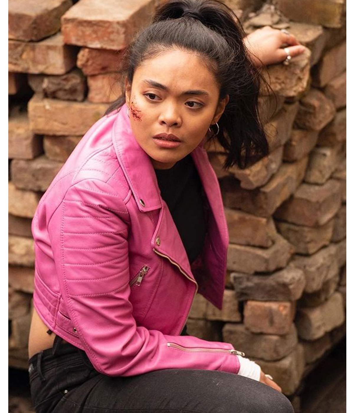 Kim Young Wallander Katja Nilssen Leather Jacket - Jackets Masters