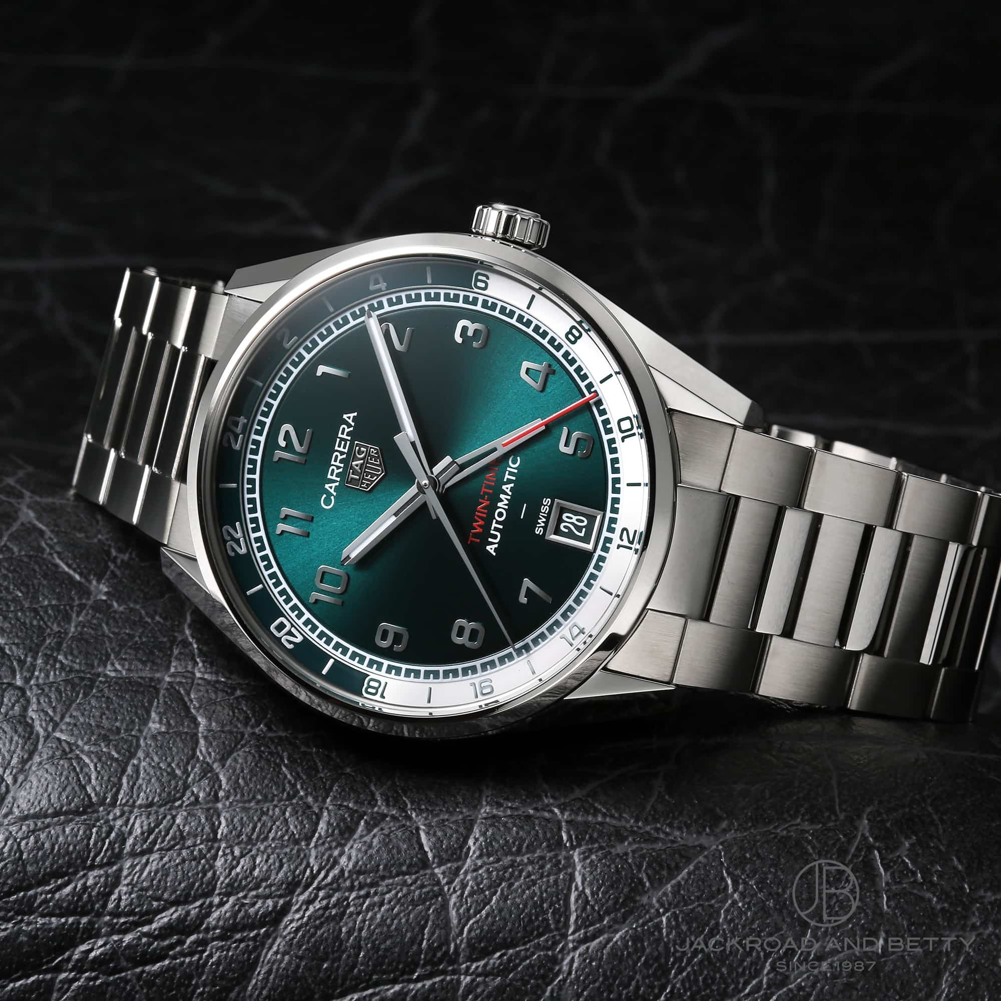 カレラ デイト ツインタイム[WDA2114.BA0043] Carrera Date Twin Time