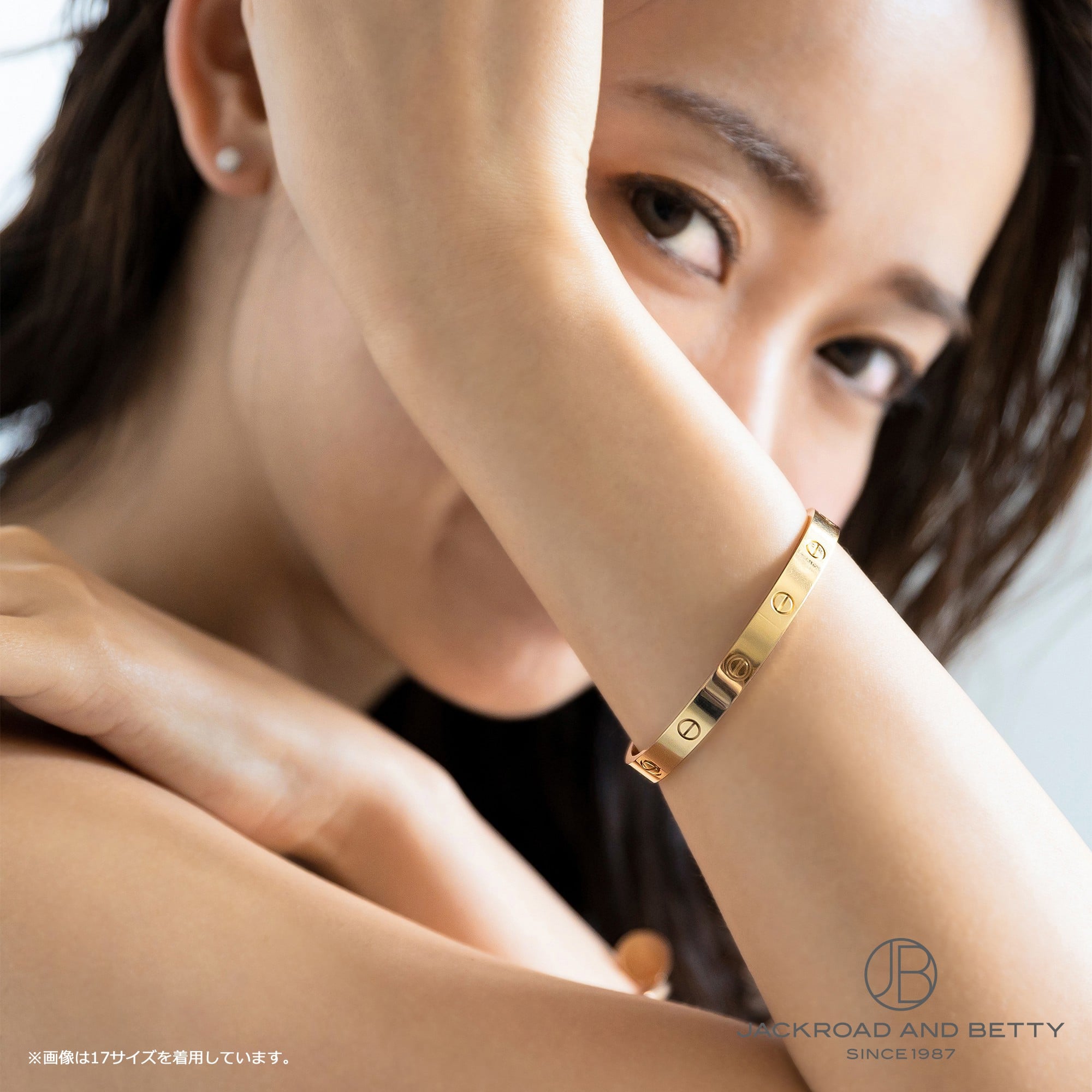 ラブブレスレット クラシックモデル YG 16[B6035516] Love Bracelet