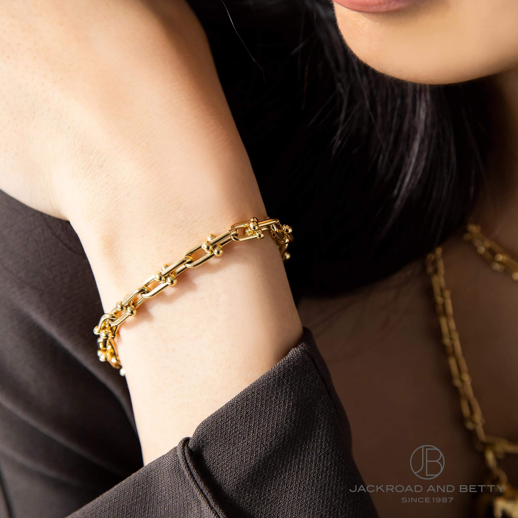 ハードウェア スモール リンク ブレスレット ラージ[60153076 60964890