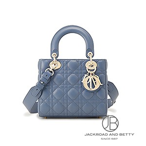 レディ ディオール MY ABCDIOR バッグ スモール デニムブルー 青