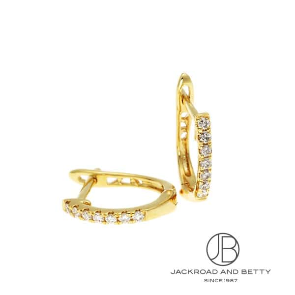 ダイヤモンド フープ ピアス[] Diamonds Hoop Earrings | ノーブランド