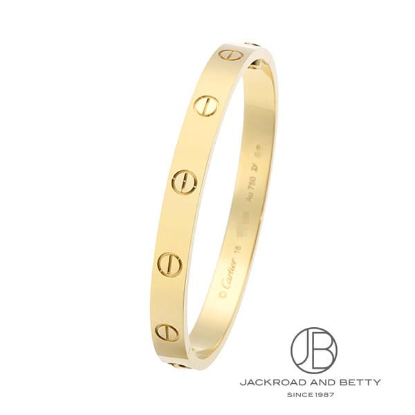 ラブブレスレット クラシックモデル YG 16[B6035516] Love Bracelet