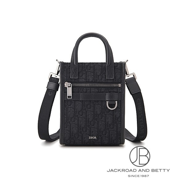 サファリ ノースサウス ミニ トートバッグ ブラック 黒