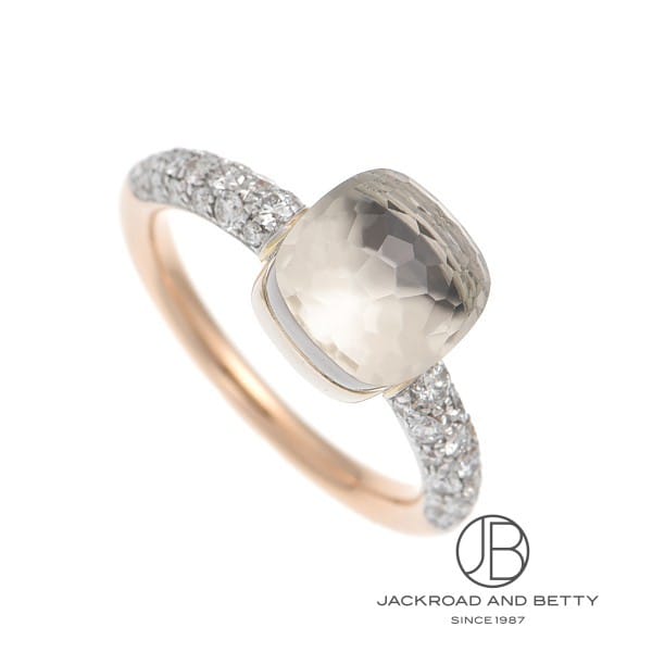 ヌード リング ホワイトトパーズ プチ[PAB7040_O6WHR_DB0TB_50] Nudo