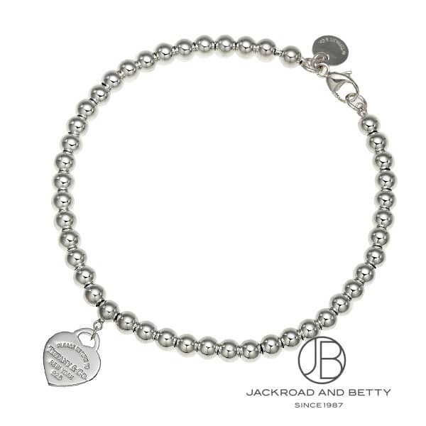 リターントゥ ティファニー ハート タグ ビーズ ブレスレット[60130902