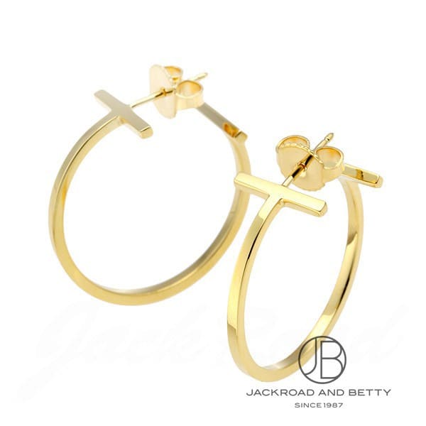 Tワイヤー フープ ピアス ミディアム[60011241 33429983] T wire Hoop