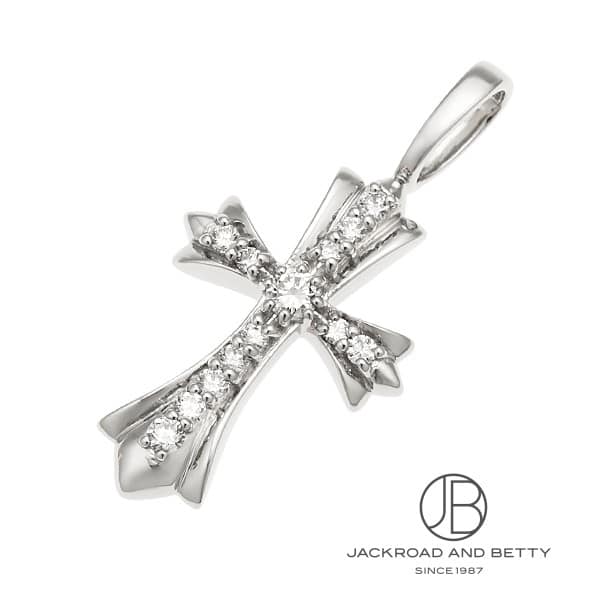 Pt900 クロス ダイヤモンドペンダントトップ[] Pt900 Cross Diamond