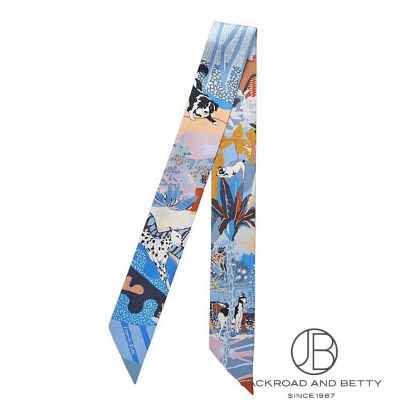 ツイリー アンリベルテ！ ブルー 青[] Twilly En Liberte! | エルメス