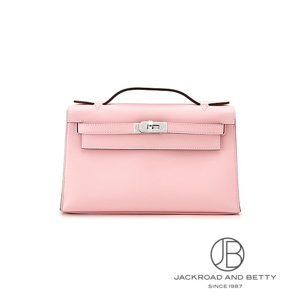 クラッチバッグ ケリー・ミニ ローズサクラ ピンク[H049417CK3Q