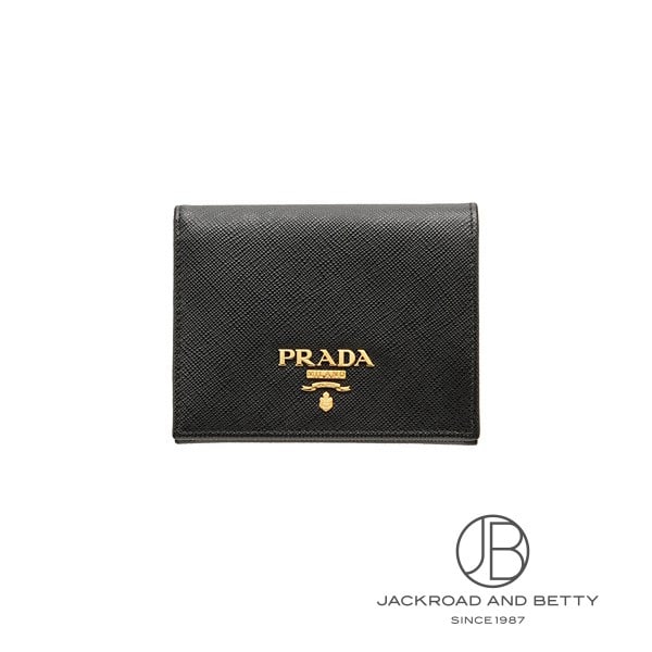 サフィアーノレザー ウォレット ネロ ブラック 黒[1MV204 QWA F0002