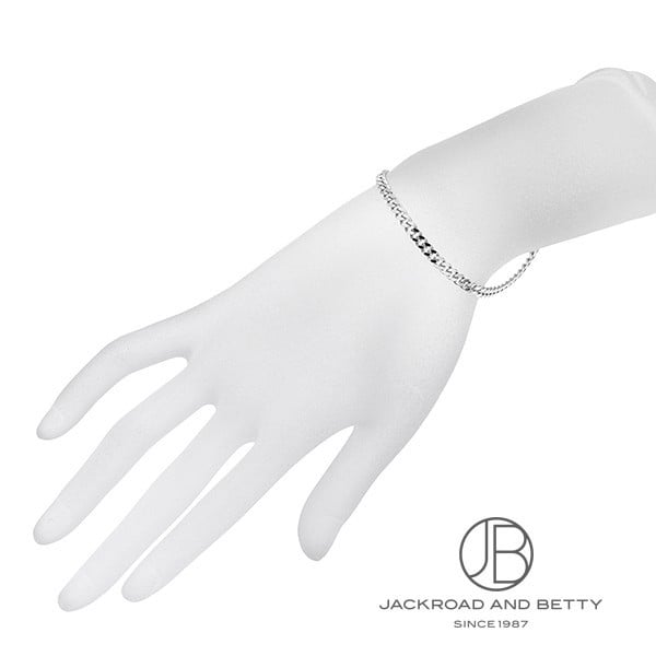 PT850 2面 シングル 10g 18cm ブレスレット プラチナ 造幣局刻印有り