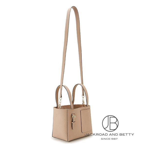 バケットバッグ マイクロ ショルダー カシミア ベージュ