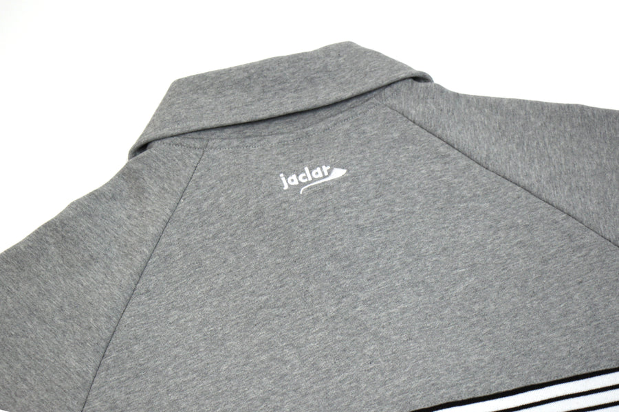 RETRO TRACK JACKET BLACK / H. GREY – jaclarusa